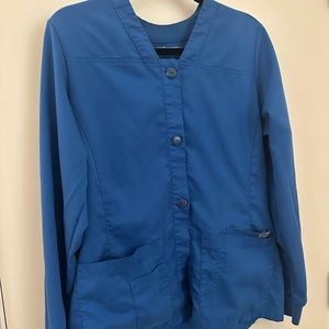 Royal Blue Grey’s Anatomy Scrub Jacket - M
